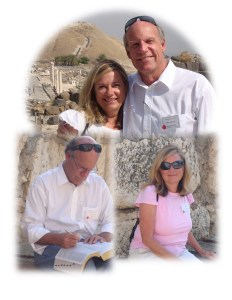 Cheryl & Rich at Bet Shean and Capernaum