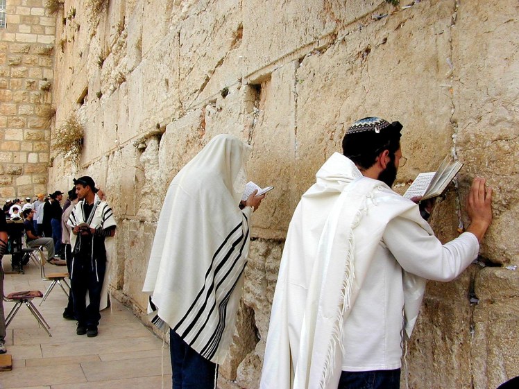 Men praying at Western Wall, tb010200212