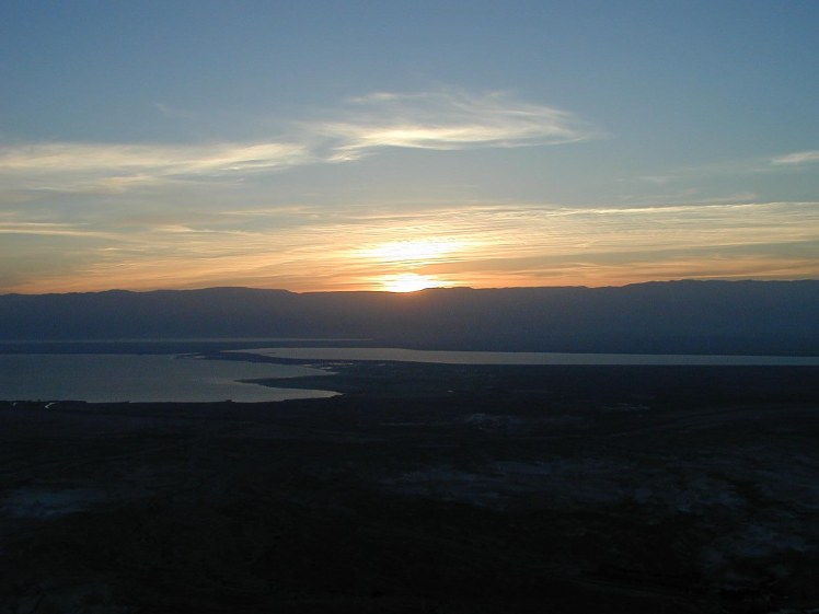 Masada sunrise over Dead Sea, dg030401281