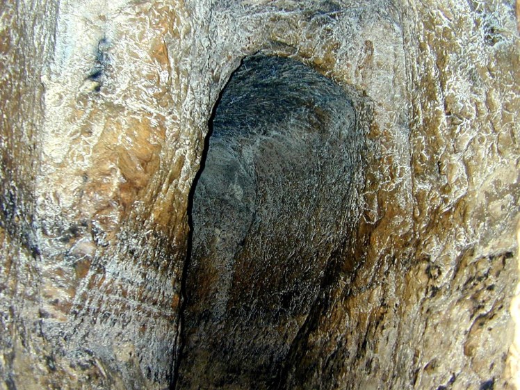 Hezekiah's Tunnel place where the diggers met, tb031200203